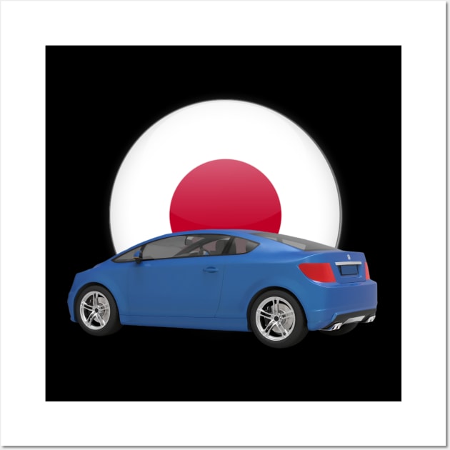 Acura Car Concept Blue vehicles, car, coupe, sports car 13 Wall Art by Stickers Cars